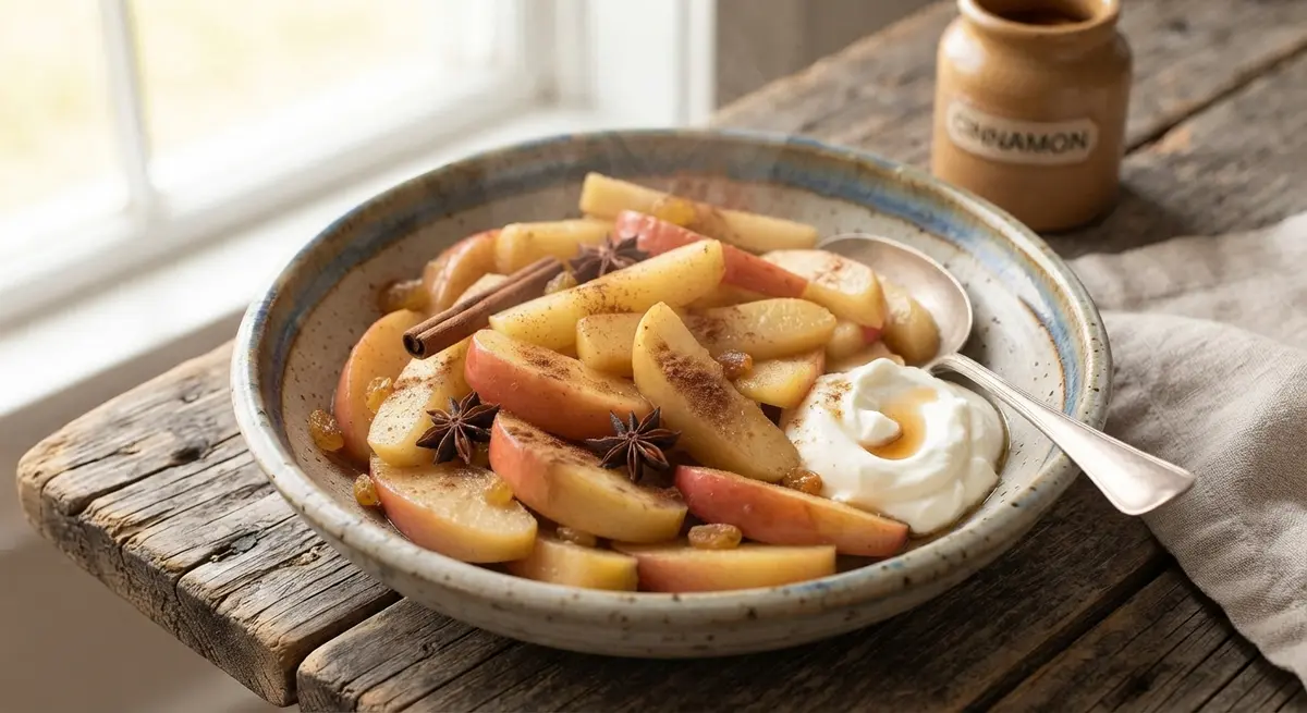Steamed Apple Sticks